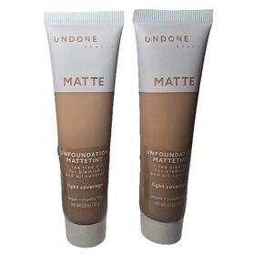 2 Undone Beauty Unfoundation Matte Tint Light Coverage #445 Sand Medium